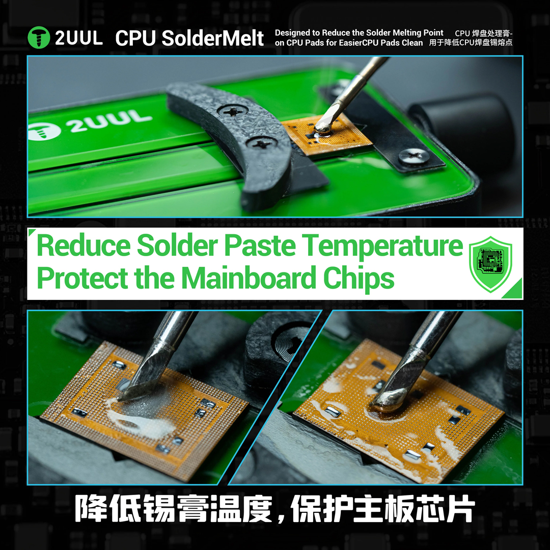 2UUL SC20 CPU SolderMelt Cpu Bacak Temizleme