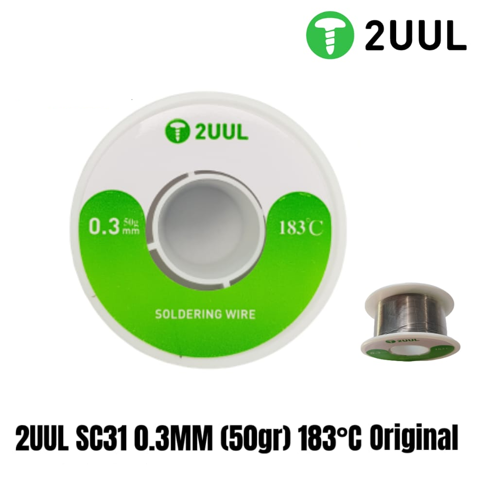 2UUL SC31 183 Derece 0.3mm 50g Lehim Teli