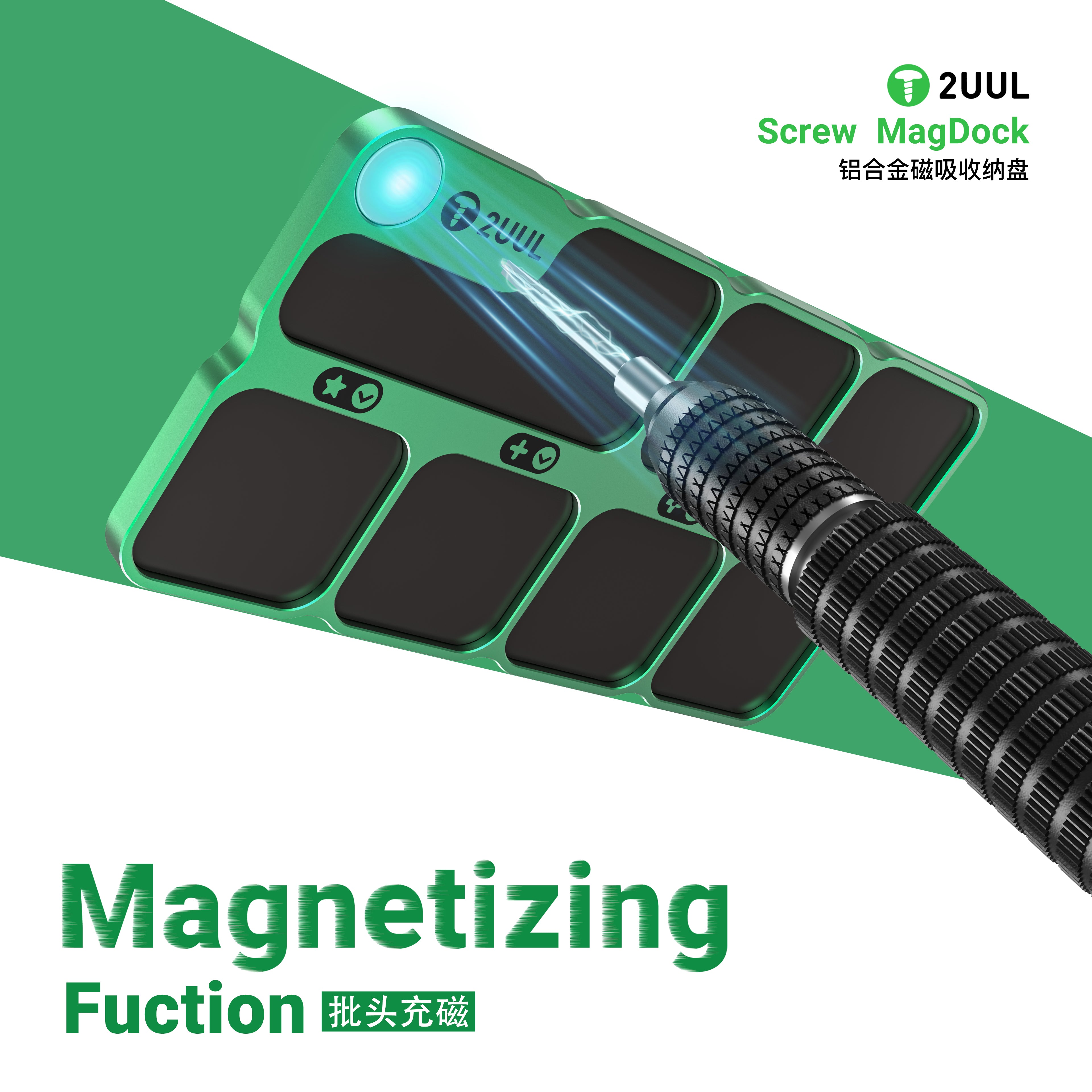 2Uul ST95 Screw MagDock Vida İçin Mıknatıs Magnet