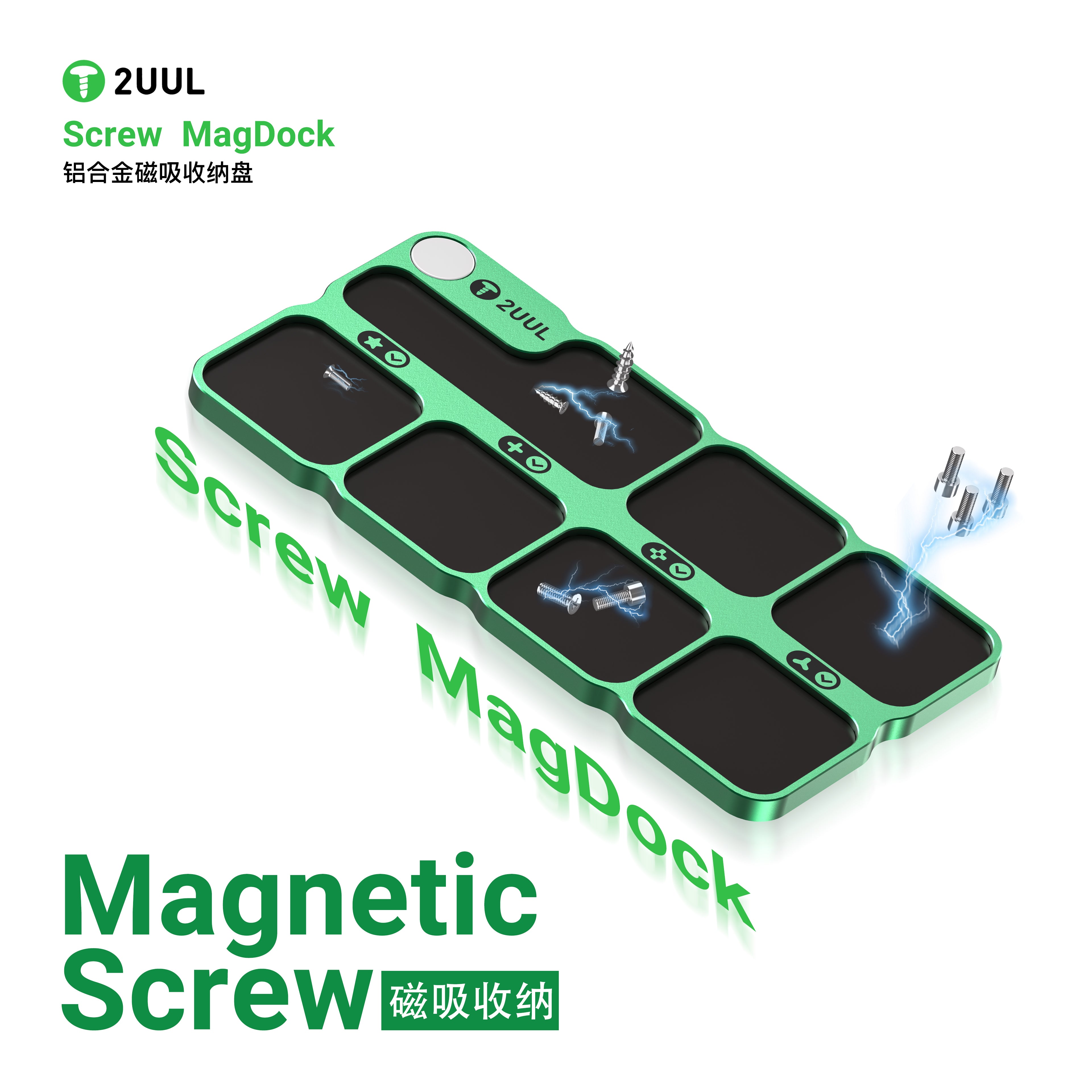 2Uul ST95 Screw MagDock Vida İçin Mıknatıs Magnet