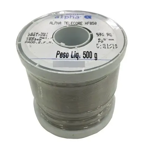Alpha Sn63 Pb37 Hf-850 Lehim Teli 0,5Mm 250G
