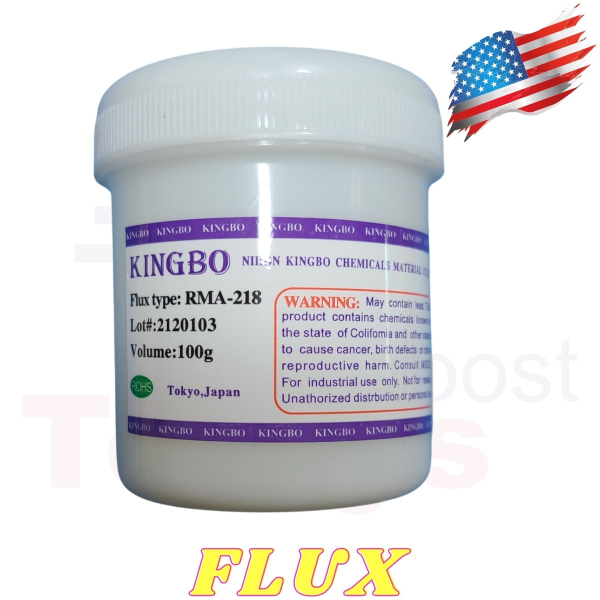 Kingbo Rma-218 100G Beyaz Flux