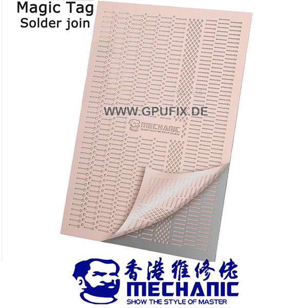 Mechanic Magic Tag Entegre Bacakları