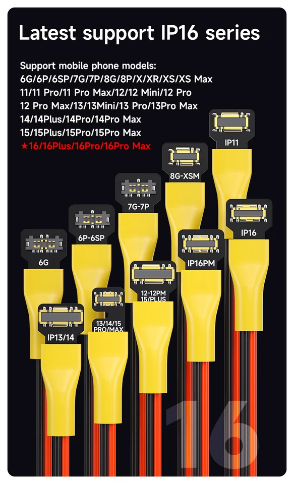 Mechanic POWER PCB İboot Ad Max+ 25+1 Iph Android Kablo