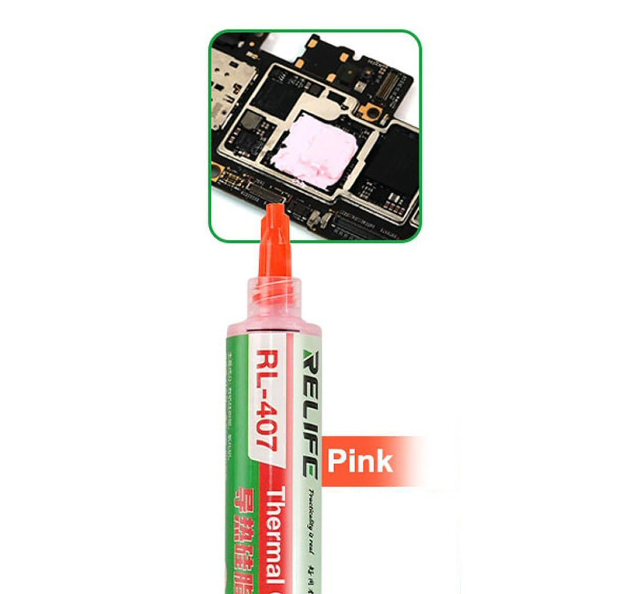 Relite Rl-407 20G Termal Macun 6W Pembe