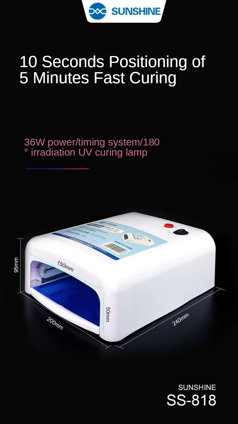 Sunshine Ss-818 Ultraviole Kurutucu Lamba