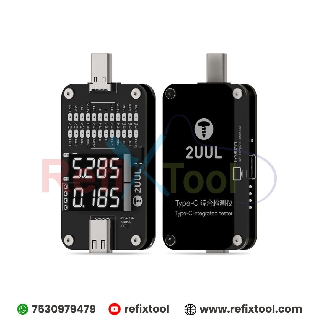 2UUL PW32 Type-C Şarj Soketi Test Aparatı