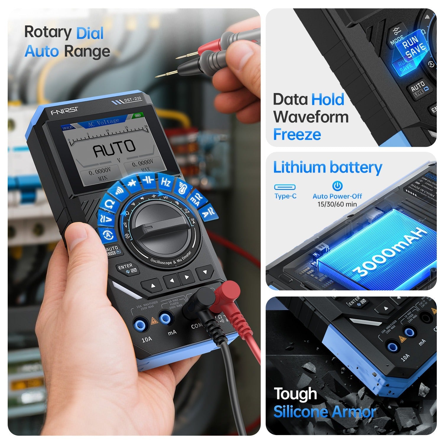 Fnirsi DST-210 Ölçü Aleti
