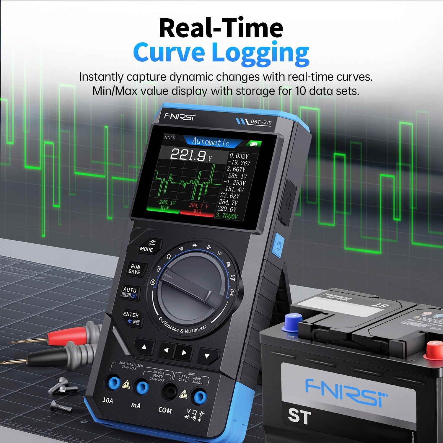 Fnirsi DST-210 Ölçü Aleti