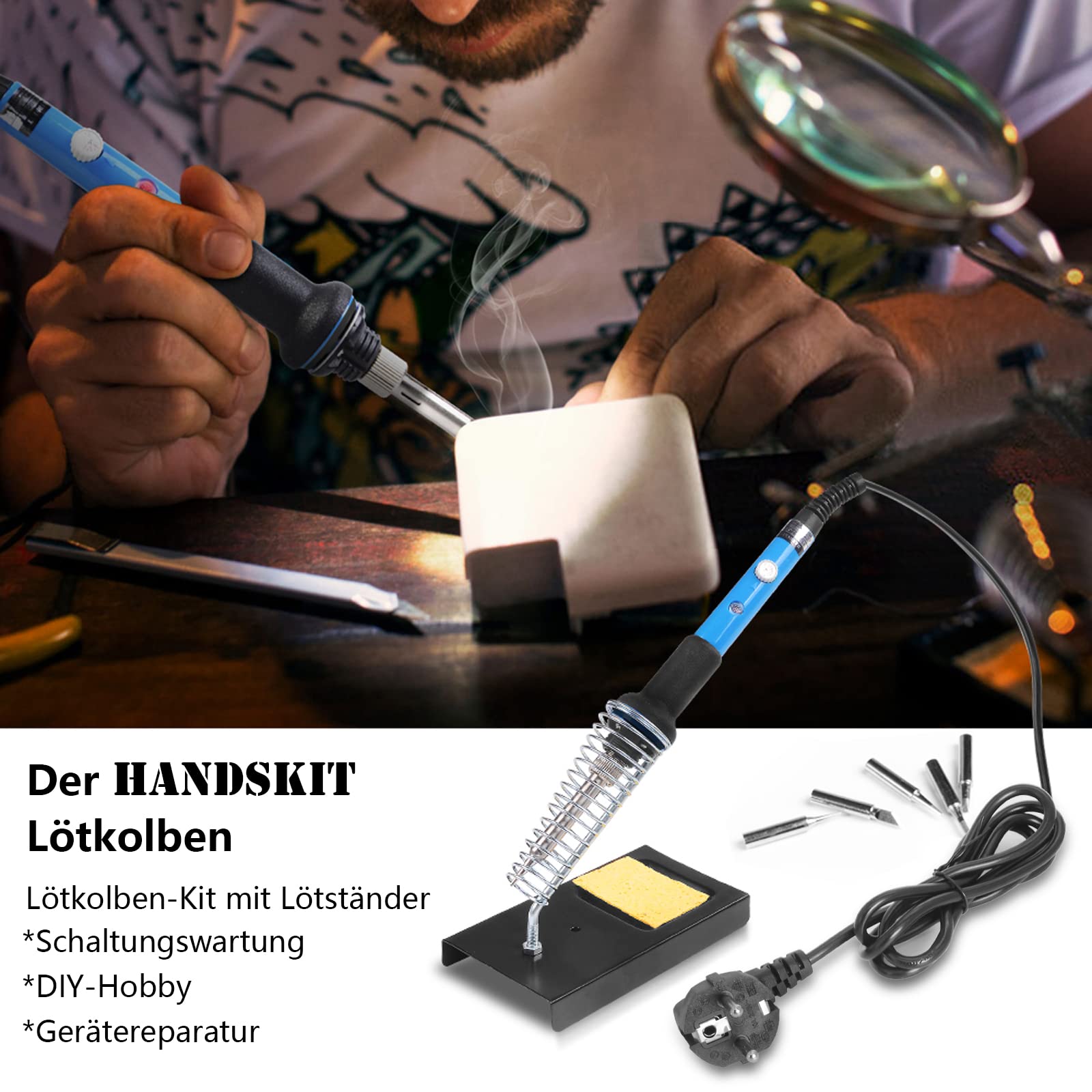 Handskit Big Polarize Sökme Lehim istasyonu Dereceli