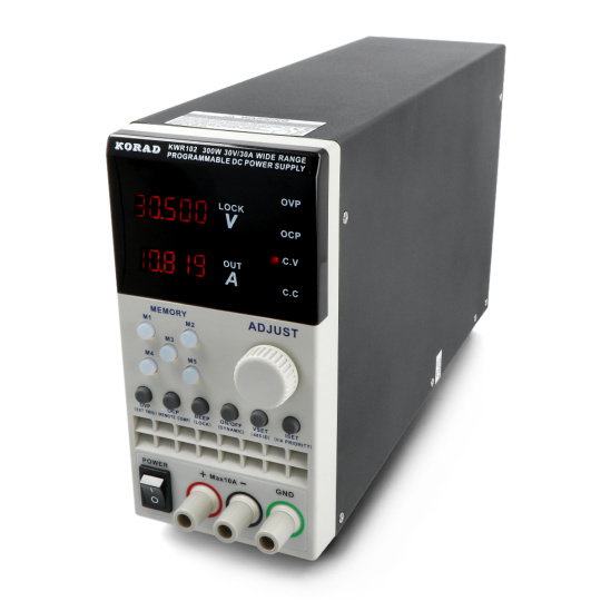 Korad Kwr102 30V 30A 300W Power Supply