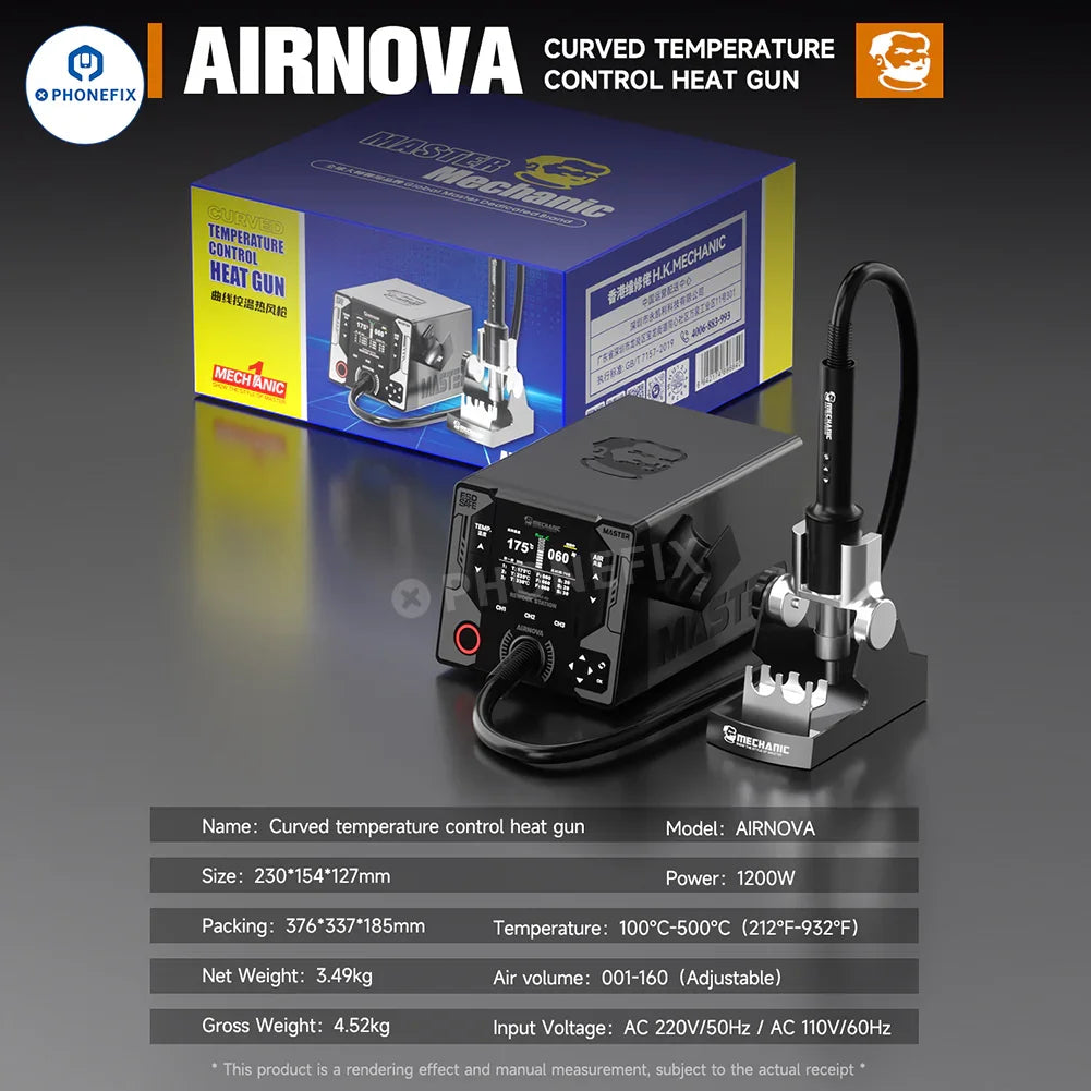 Mechanic AirNova 1200W Sıcak Hava