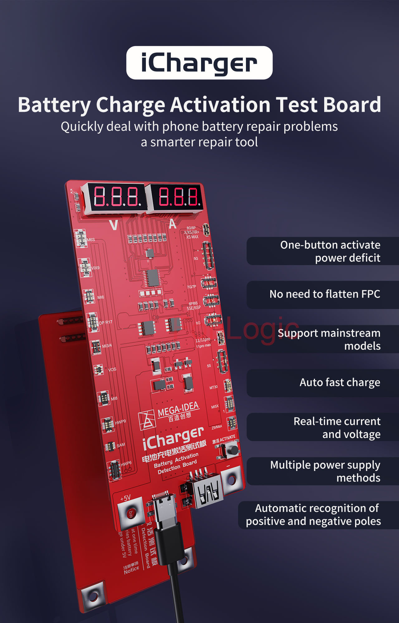 Mega-Idea Batarya İcharger