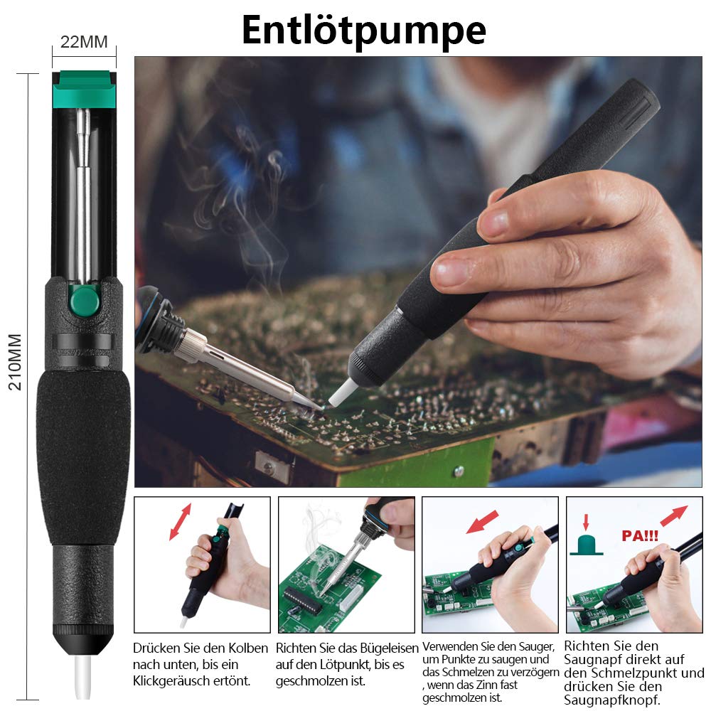 Sl-905 Handskit 60W Polarize Sökme Lehim istasyonu Dereceli
