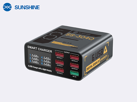 Sunshine Ss-304Q 6 Port Usb Tester