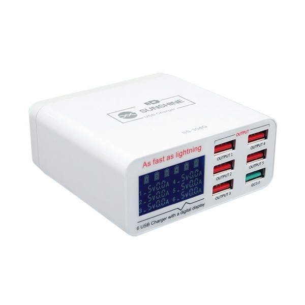 Sunshine Ss-304Q 6 Port Usb Tester