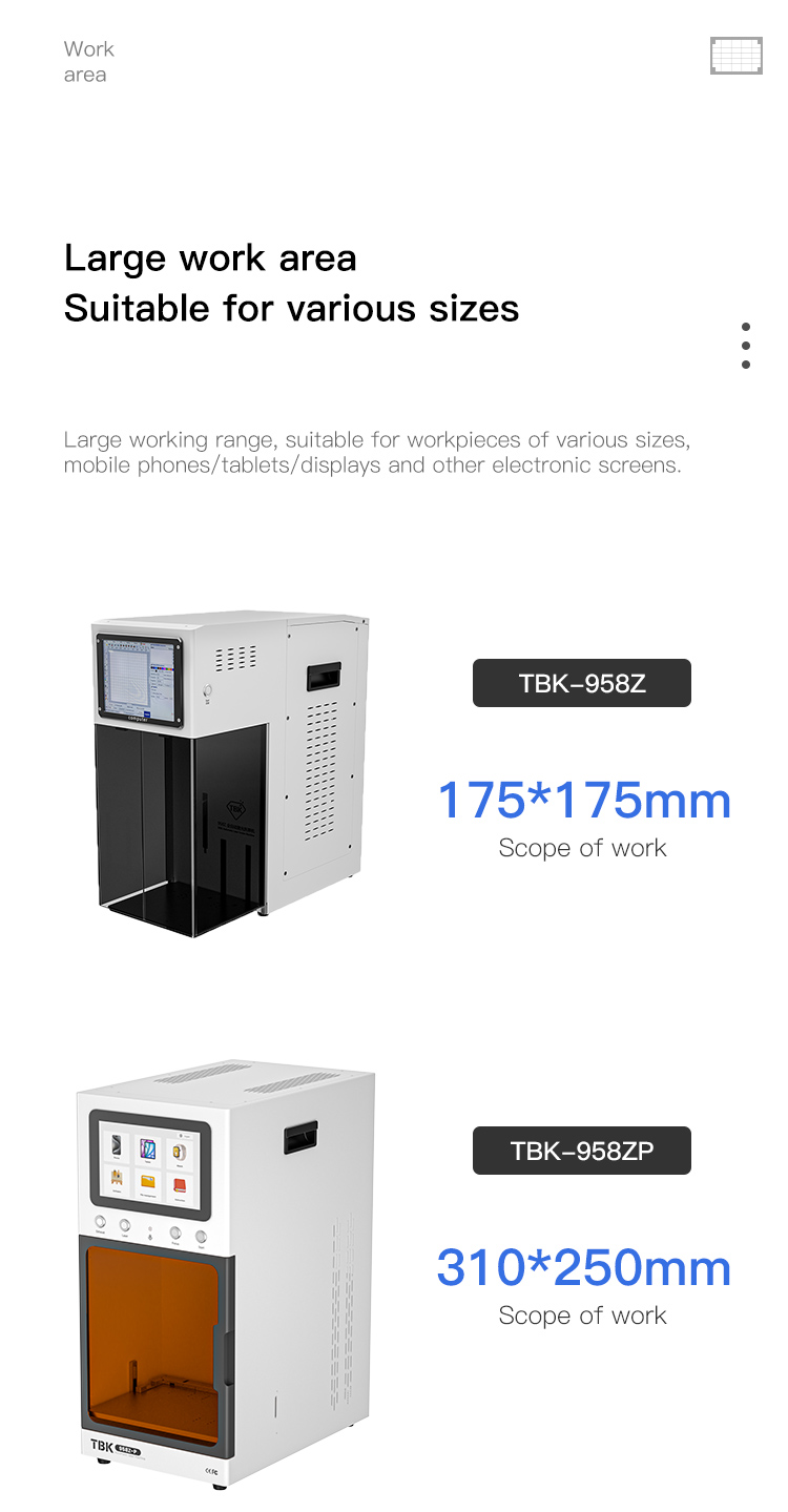 Tbk-958ZP Uv Lazer Makinesi