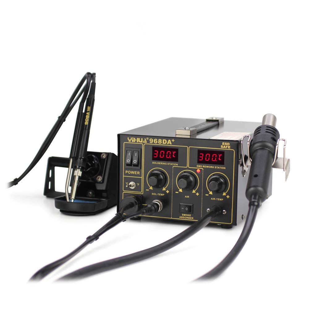Yihua 968Da+-III Sıcak Hava & Lehim istasyonu