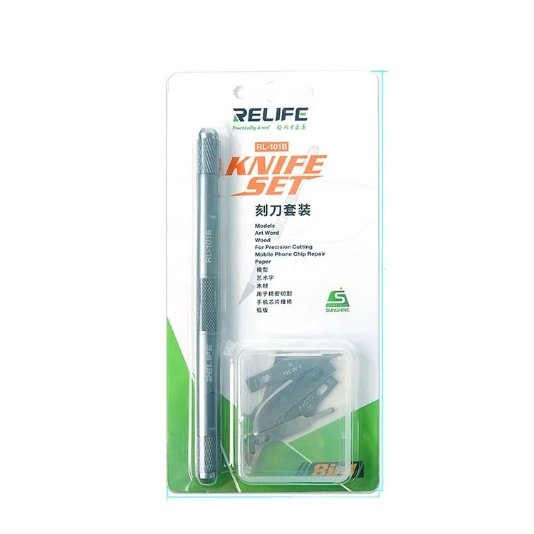 Relife Rl-101B 8 i 1 Arada Neşter Kesme Takımı