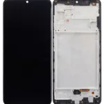 Çerçeveli LCD Düzeneği (Parmak İzi Sensörsüz) Samsung Galaxy A32 4G (A325 / 2...  5876202