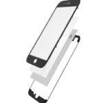 Çerçeveli Cam / OCA / Polarizör Önceden Takılmış iPhone 8 Plus ile Uyumlu (Siyah)