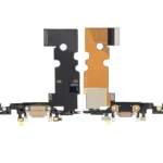 iPhone 8 ile Uyumlu Şarj Bağlantı ve Mikrofon Filmi Orijinal (Gold)
