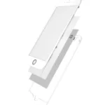 4'ü 1 Arada (Ön Cam + Polarize + Çerçeve + OCA Önceden Yüklenmiş) iPhone 8 Plus (2'li Paket)