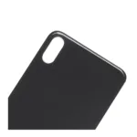 iPhone XS Max Uyumlu Arka Kapak Camı (Logosuz) (Uzay Grisi) 5982858