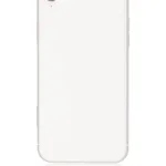 İphone XR İle Uyumlu Kasa Kapak Set Beyaz İçi Boş (Logolu) 1/1 Kasa