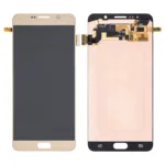 Samsung Galaxy Note 5 İle Uyumlu Çerçevesiz Ekran Dokunmatik (Gold) (Orjinal)