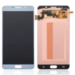 Samsung Galaxy Note 5 İle Uyumlu Çerçevesiz Ekran Dokunmatik (Gümüş) (Orjinal)