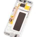Samsung Galaxy S8 Plus (Satış Sonrası Plus) (Arktik Gümüş) İçin Uyumlu Çerçeveli OLED Düzeneği  2759847