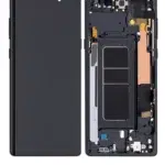 Samsung Galaxy Note 9 (Gece ​​Yarısı Siyahı) İçin Uyumlu Çerçeveli Ekran Dokunmatil OLED