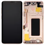 Samsung Galaxy S9 Plus İle Uyumlu Ekran Dokunmatik Çerçeveli (Sunrise Gold) Orijinal