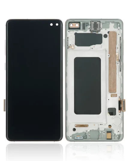 Samsung Galaxy S10 Plus İçin Uyumlu Çerçeveli (Parmak İzi Sensörsüz) LCD Düzeneği (Sonraki... 2159907