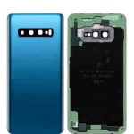 Samsung Galaxy S10 Uyumlu Kamera Lensli Arka Kapak Camı (Servis Paketi) (Prizma Mavisi)  2331001