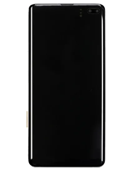 Samsung Galaxy S10 Plus İle Uyumlu Ekran Dokunmatik Çerçeveli (Prizma Yeşili)