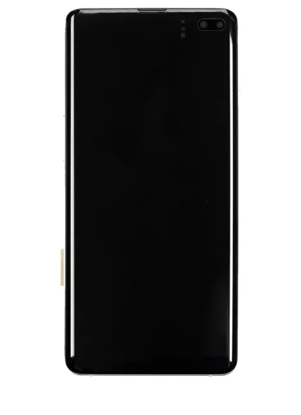 Samsung Galaxy S10 Plus İle Uyumlu Ekran Dokunmatik Çerçeveli (Flamingo Pembesi)