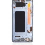 Samsung Galaxy S10 Plus İle Uyumlu Ekran Dokunmatik Çerçeveli (Prizma Mavisi)