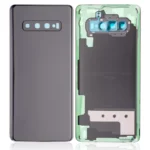 Samsung Galaxy S10 Plus İçin Uyumlu Kamera Lensli Arka Kapak Camı (Servis Paketi) (Prizma Siyah...  2212124