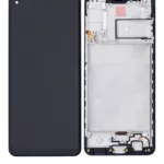 Samsung Galaxy A21s (A217 / 2020) (Servis Paketi) (Siyah) İçin Uyumlu Çerçeveli LCD Düzeneği  6341711