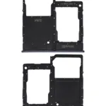 Samsung Galaxy A20e ile Uyumlu Tek Sim Kart Tepsisi (A202 / 2019) (Siyah)