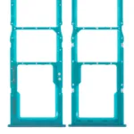 Samsung Galaxy A30S ile Uyumlu Çift Sim Kart Tepsisi (A307 / 2019) (Yeşil)