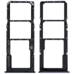 Samsung Galaxy A50S (A507 / 2019) İçin Uyumlu Çift Sim Kart Tepsisi (Prism Crush Black)  5374030