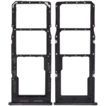 Samsung Galaxy A04S (A047 / 2022) (Siyah) İle Uyumlu Çift Sim Kart Tepsisi