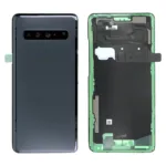 Samsung Galaxy S10 5G (Servis Paketi) (Prizma Siyahı) İçin Uyumlu Kamera Lensli Arka Kapak Camı  2121022
