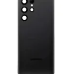 Arka Kapak Camı Kamera Lensli Uyumlu Samsung Galaxy S22 Ultra (Servis Paketi) (Phantom Black)...  787822