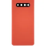 Arka kapak Camı Kamera Lensli Samsung Galaxy S10 Plus (Servis Paketi) (Flamingo Pi...  2211013