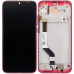 Xiaomi Redmi Note 7/7 Pro İle Uyumlu Çerçeveli Ekran Dokunmatik Kırmızı (Orijinal)