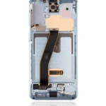 Samsung Galaxy S20 5G (Verizon Olmayan 5G UW Çerçeve) İçin Uyumlu Çerçeveli OLED Düzeneği (Servis Paketi)  1904377
